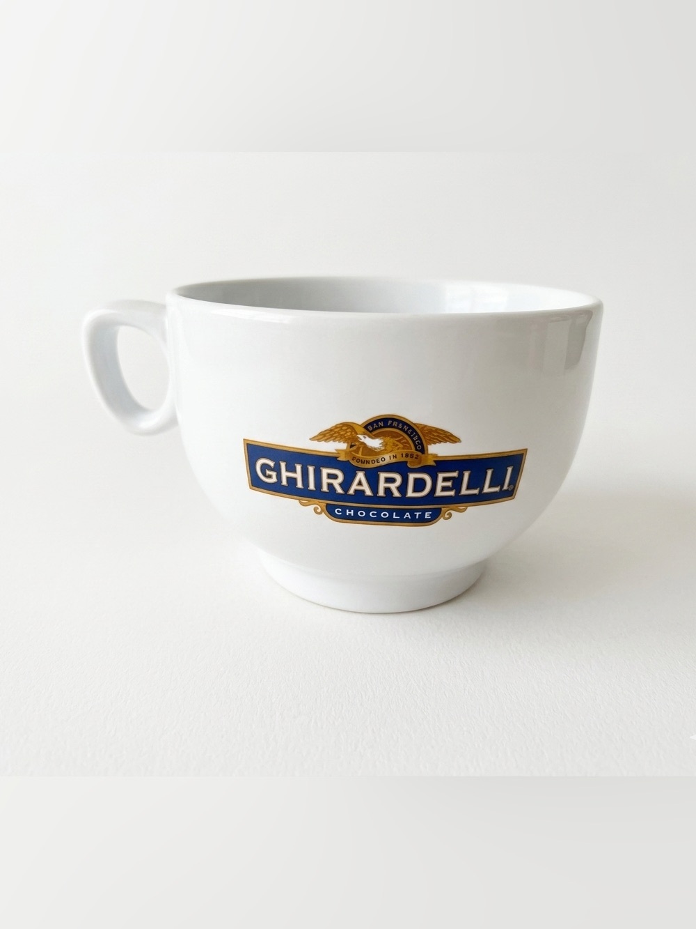 Ghirardelli Chocolate 2015 Extra Large Wide Mouth Mug - 20 oz Oversized
